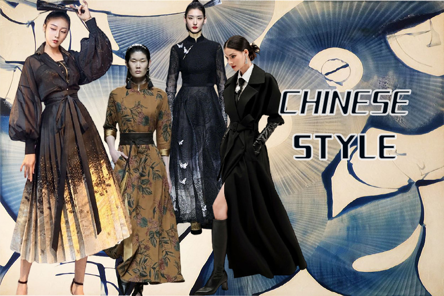 What is the origin of the new Chinese style outfit that is popular all over the Internet?