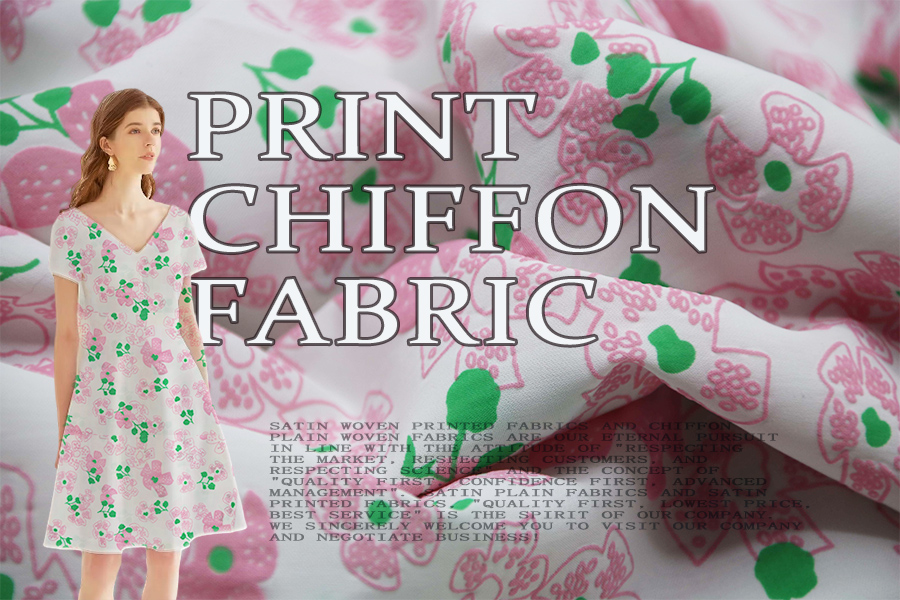 wholesale custom satin fabric 3D floral printing