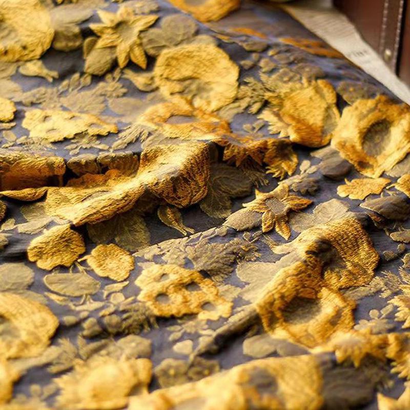 gold brocade fabric