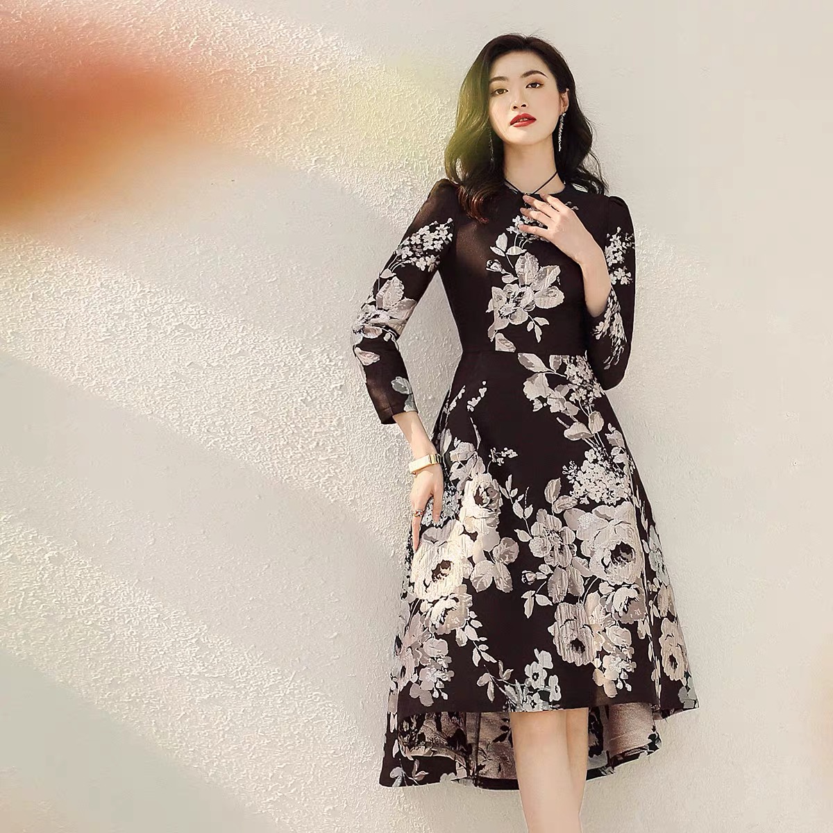 classic-vintage-french-court-flower-jacquard-brocade-fabric-pa-3472-6