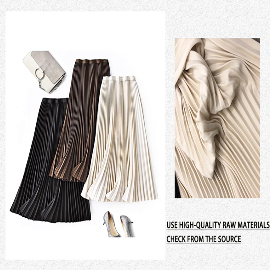 high end chiffon pleated fabric pa 21098-9