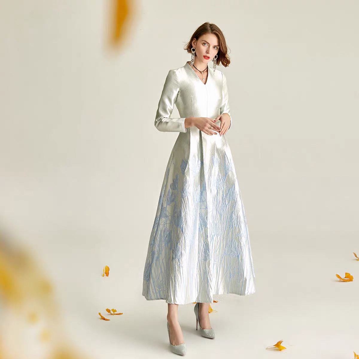 new-fashion-big-flower-embossed-floral-jacquard-brocade-fabric-pa-2932-6